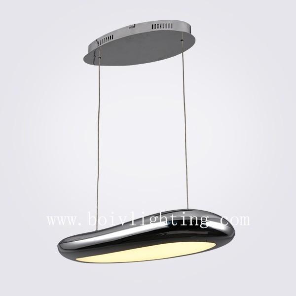 Buy cheap Mangoes Shape LED Hanging Lamp Chrome Color Aluminum And Iron from wholesalers
