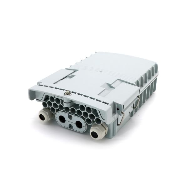Buy cheap Indoor Outdoor ABS FTTH Fiber Optic Distribution Box Waterproof from wholesalers
