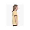 Buy cheap Yellow Ladies' Casual T Shirts , Slim Fit T - Shirt Crew Neck Printing from wholesalers