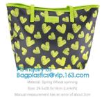 Portable Clothing Storage Shopping Bag Women Fashionable Travel PVC Beach Bag