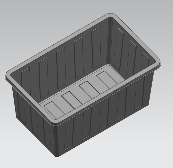 High Hardness 800 Liters Plastic Box Mould Lightweight