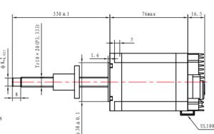 Wholesale NEMA 23 Integrated External Lead Screw Stepper Motor 2N.M Integrated Captive Step Motor from china suppliers