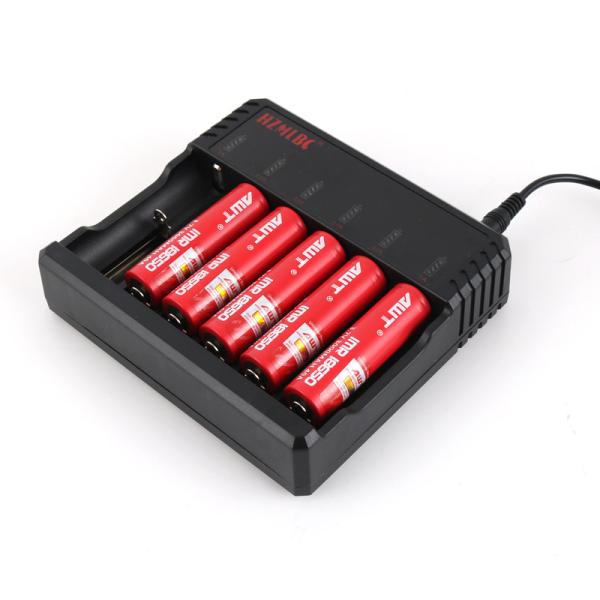 Buy cheap Durable New H6 Li Ion 18650 Charger , 6 Slot Battery Charger With AU EU Plug from wholesalers