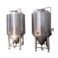 Buy cheap 300lt Working Volume Stainless Steel Tanks for Alcohol Industrial Fermentation System product