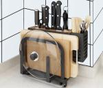 SGS Multifunctional Kitchen Cutting Board Organizer / Chopping Board Storage