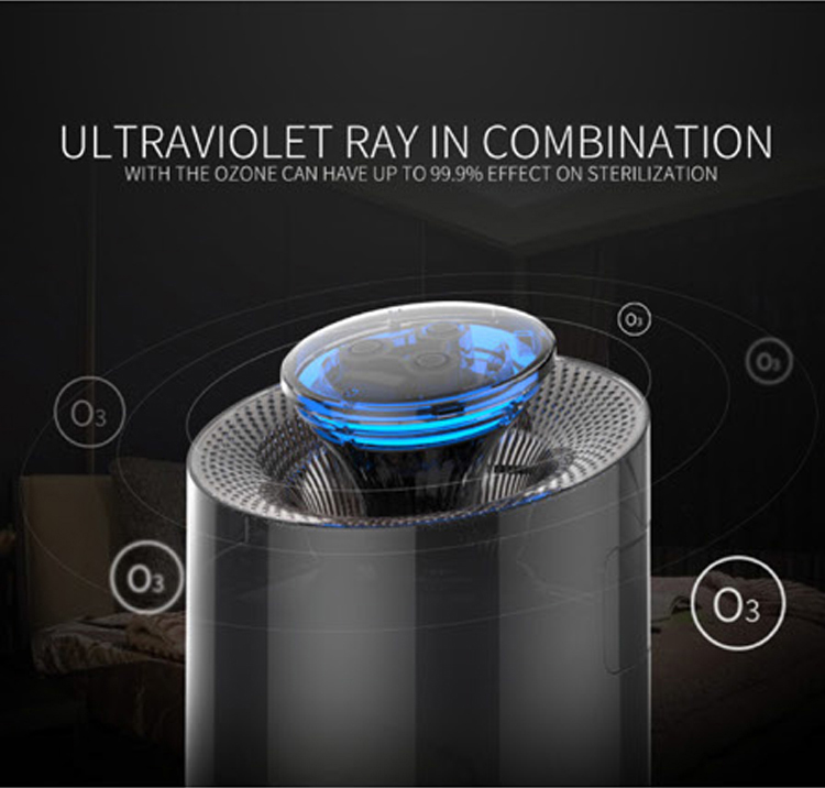 HOMEFISH 99.9% Smart Mini Air Purifier Air Purificaion Mosquito Killer