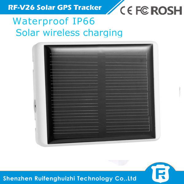 Buy cheap hi-tech waterproof solar wireless charging gps tracker tag for person and pets animal from wholesalers
