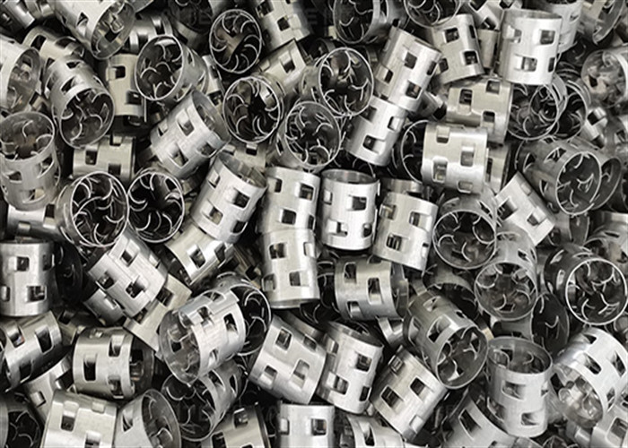 Ss304 Ss316 Metal Tower Internals For Adsorption Column 25*25*0.3mm