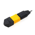 Telecom Network MTP Fiber Connector Wear Resistant ROHS Certification
