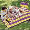 Buy cheap Red Stripes Outside Foldable waterproof Picnic mat Blanket for Camping / Travel / Promotional from wholesalers