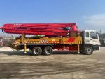 Perfect Original Condition 37m with 3 Axles Concrete Pump Trucks stationary