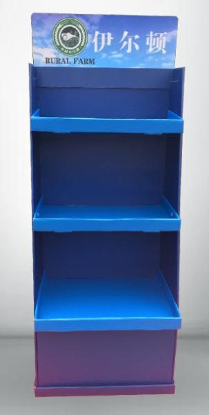 Buy cheap 350g CCNB Food Cardboard POS Displays Stands Varnishing from wholesalers