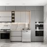 Buy cheap Smart Custom Kitchen Cabinets Design White Melamine Full Luxury Modern Kitchen Furniture Cabinet Sets For Home from wholesalers