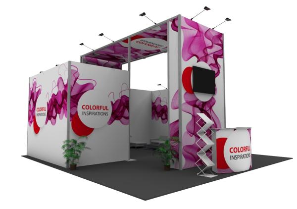 Buy cheap Exhibition Trade Booth Displays , Light Weight Conference Display Booths from wholesalers