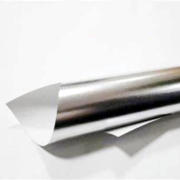 Buy cheap 80GSM Silver Vacuum Metallised Paper Gold And Silver Cardstock For Label Printing from wholesalers