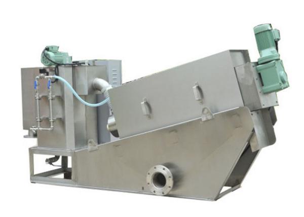 Buy cheap Stainless steel screw press dewatering machine for sludge treatment from wholesalers