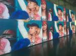 500 mm* 500 mm curtain stage background led display / outdoor screen panels