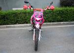 Pink Color Lady Trail Bike Motorcycle 106KG Net Weight Electric / Kick Start