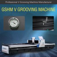 Buy cheap Cabinet Horizontal V Cutting Machine Door Stainless Steel Sheet Grooving Machine product