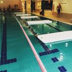 12cm Inflatable Aqua Yoga Mat Leakage - Prevention CE Approved For Fitness