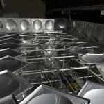 Argon Arc Weld Stainless Steel Water Tank , Ramming Craft Drinking Water Tank