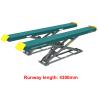 Buy cheap 4.3m Runway Length Platform Vehicle Car Scissor Lift Four Cylinder In Ground from wholesalers