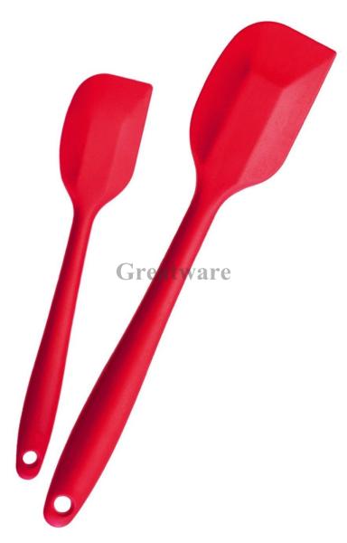 Buy cheap Silicone Spatula Set of 2 with Hygienic Solid Coating from wholesalers