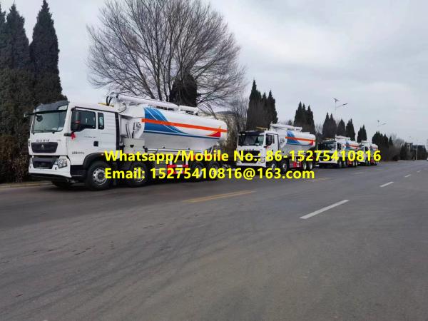 High cost effective HOWO 15/20/25T BCLH-20 Onsite mixed granular ammonium