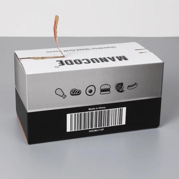 Corrugated Cardboard Shipping Box With Zipper Strip Durable And Sturdy For Your Packaging Needs