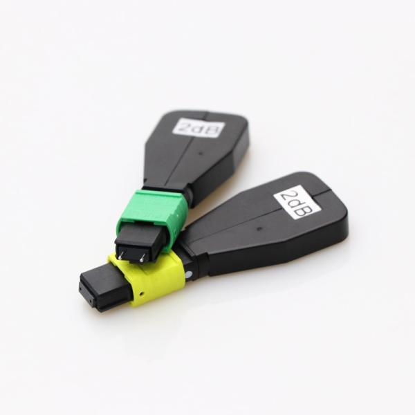 Buy cheap MPO APC UPC 12 Core 2db 5db Female To Male Optical Fibre Connector from wholesalers