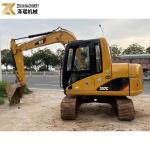 Used 7 Ton Mini Excavator CAT 307C With Japan Hydraulic Valve CAT