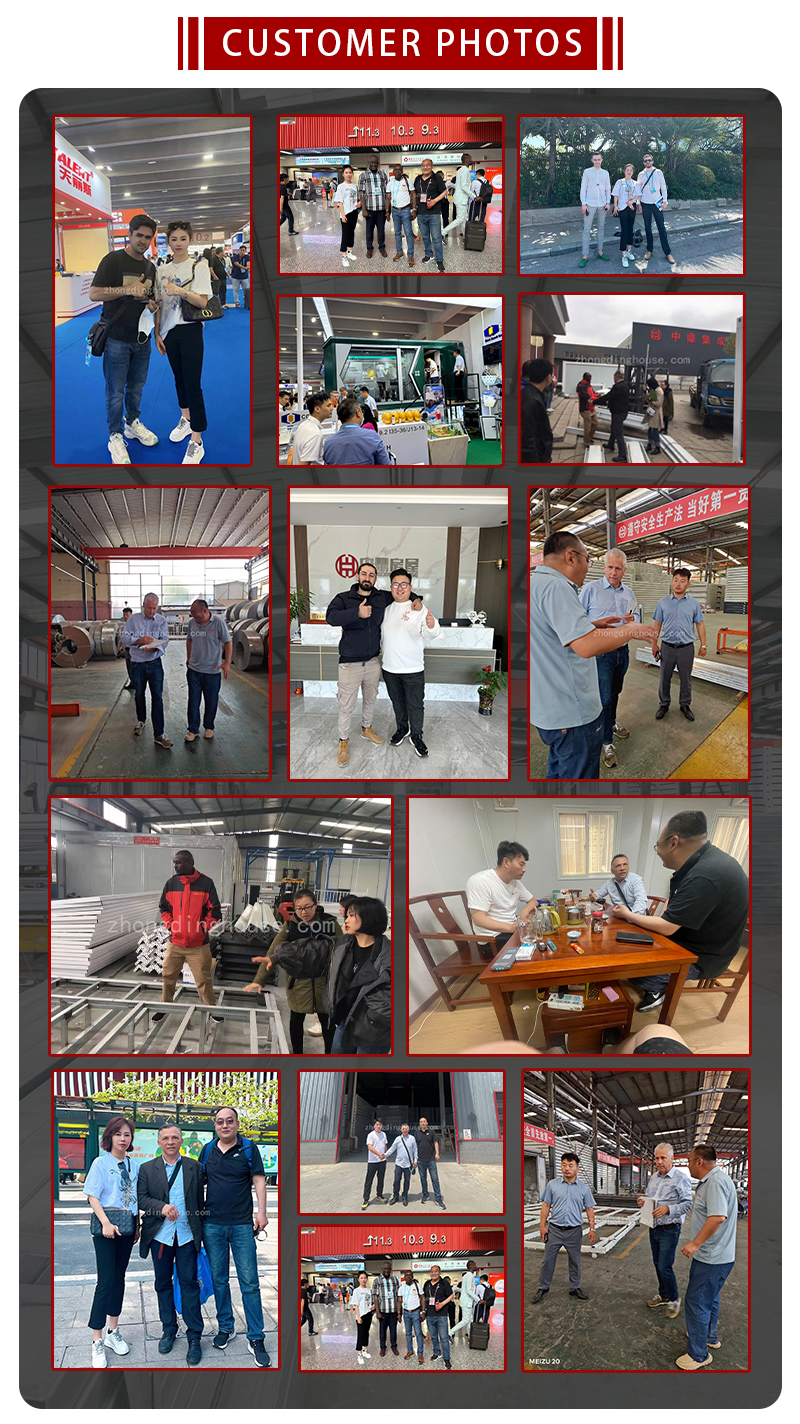 OEM/ODM Flat Pack Container Homes Prefabricated Steel Structural Durable Luxury House