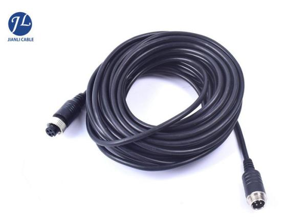 Buy cheap 4Pin Female To Male Aviation Cable For Car CCTV Camera System from wholesalers