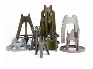 Wholesale Customized Abs Dome Cap Plastic Chair Spacer 50 / 65mm Concrete Rebar from china suppliers