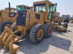 140G Motor Grader Used Road Grader Yellow Color With 138kW Rated Power