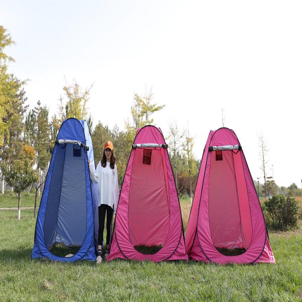 Buy cheap Outdoor 1.9m Tall Pop Up Shower Tent Sun Protection from wholesalers