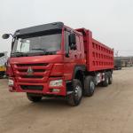 Sinotruk Howo 371 8x4 Manual Transmission Dump Truck 10-12 Wheel 30 Ton Sand