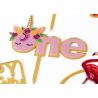 Buy cheap Non - Toxic Acrylic Cake Topper For Happy Birthday / Wedding Party Decorations from wholesalers