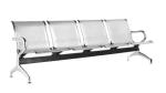 Silver 3 4 5 Seater Stainless Steel Accompanying Chair Hospital Waiting Chair