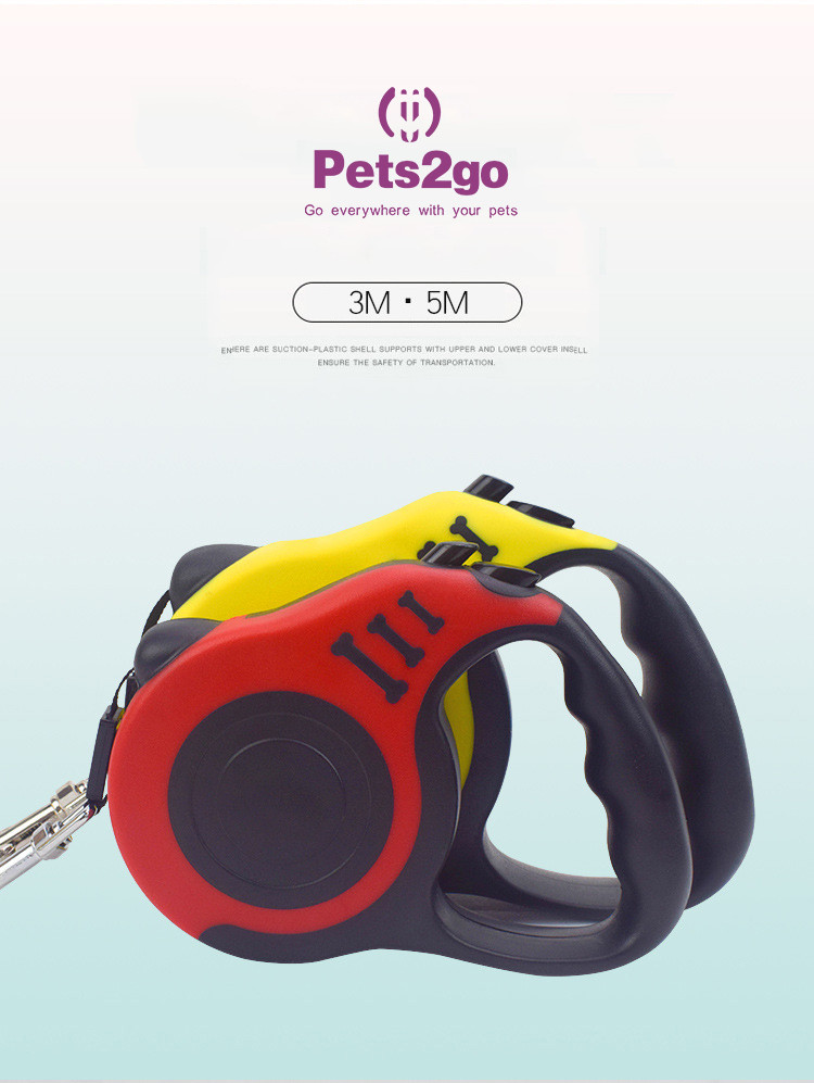 Dog Walking Tangle Free 350G Retractable Pet Leash