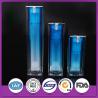 Buy cheap Lightweight Blue 50ml Acrylic Airless Square Lotion Bottle With Pump Sprayer from wholesalers