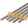 Buy cheap Diameter 8mm 3D Printer T8 Stepper Motor Screw 304 Stainless Steel from wholesalers