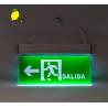 Buy cheap Green Thermoplastic LED Emergency Exit Sign For Office Building from wholesalers