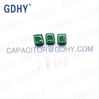 Buy cheap GDHY 0.001uF P3.5mm Polyester Film Capacitor product