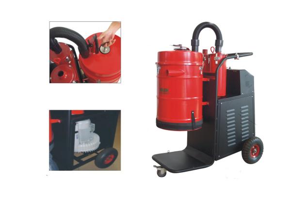 Buy cheap Red 3 Flexible Hose commercial vacuum cleaner dust catcher , 4000W Motor from wholesalers