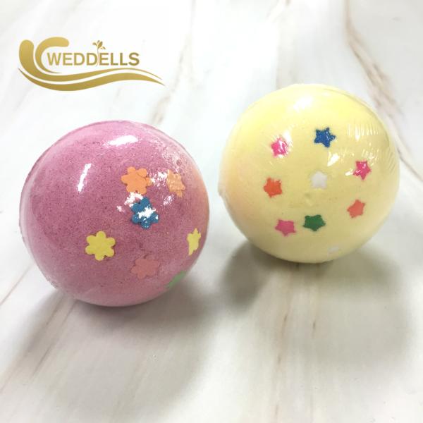 Buy cheap Lovely 120g Ball Shape Kids Surprise Bath Bombs For Skin Moisturizing from wholesalers