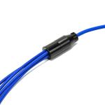 SC-LC Fiber Optic Patch Cord Armoured Singlemode 4 Core PVC LSZH 3.0mm