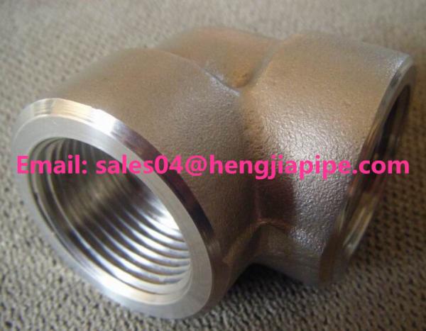 Buy cheap 3000# 6000# ASME B16.11 forged elbow from wholesalers