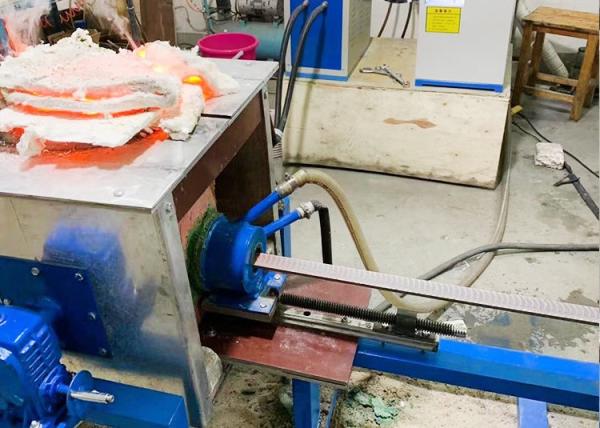 Buy cheap 90KW Brass Bar Copper Rod Casting Machine Horizontal Continuous from wholesalers