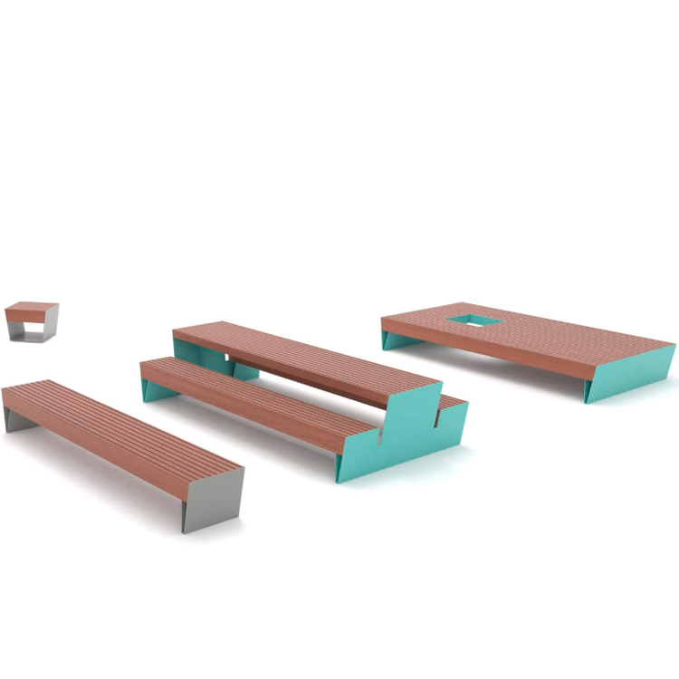 2020 New Design Picnic Table Factory Customized Dinning Table Park Garden Use Picnic Table